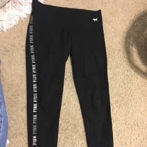 VS Pink yoga leggings
